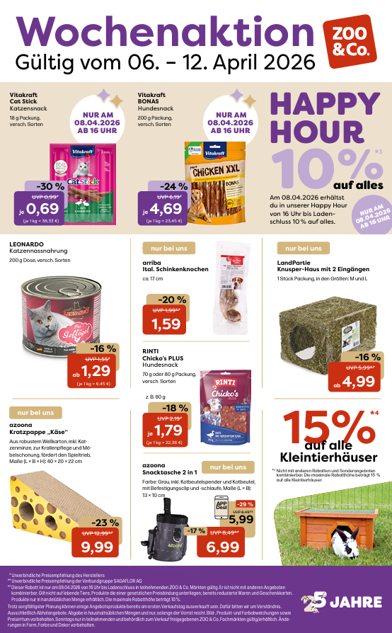 Entdecke unsere aktuelle Wochenaktion vom 06. - 12.04.2026!